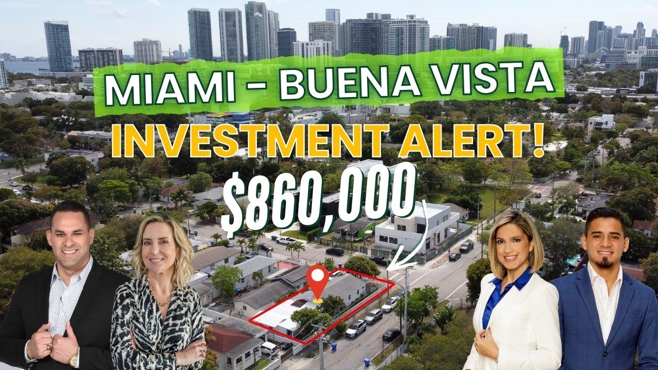 Miami Investment Opportunity! 4-Bed Home Near Wynwood & Design District | For Sale