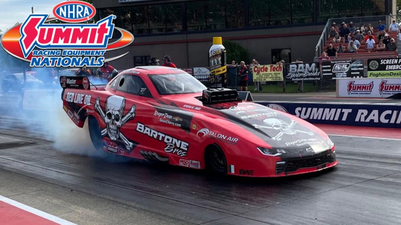2024 NHRA Summit Nationals | Top Alcohol Funny Car Eliminations | Norwalk, OH