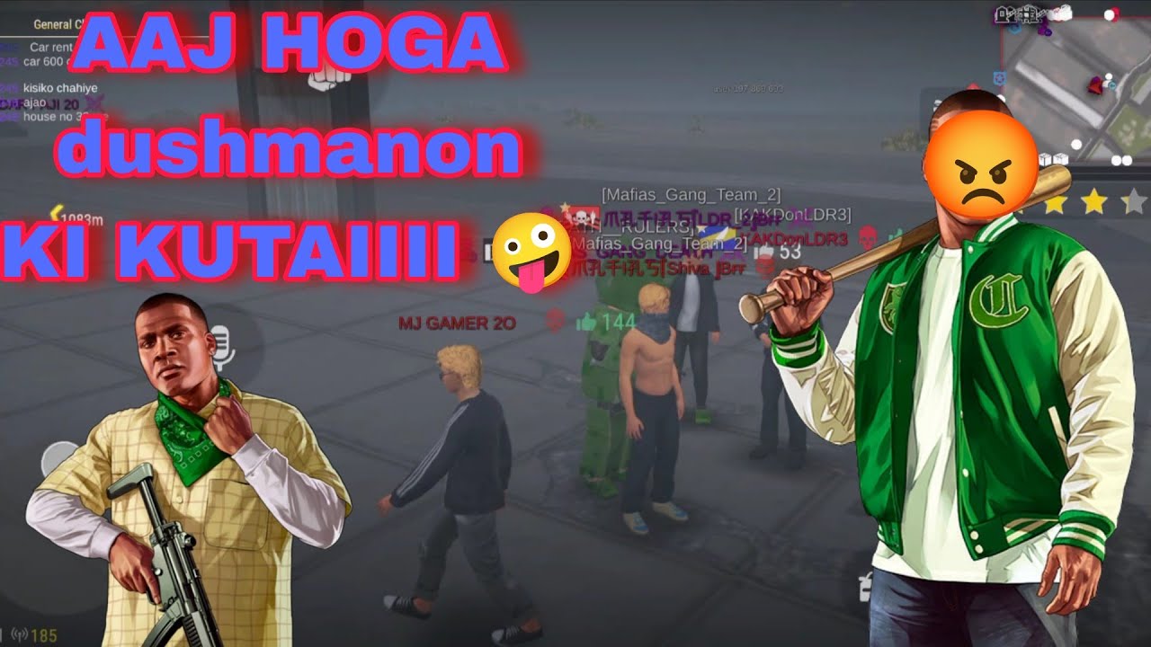 AAJ HOGA 😡  DUSHMANON KI KUTAIIII 🤪 ! MADOUT2 GANGWAR 😱 (MJ GAMER 2.O) MADOUT-2!!