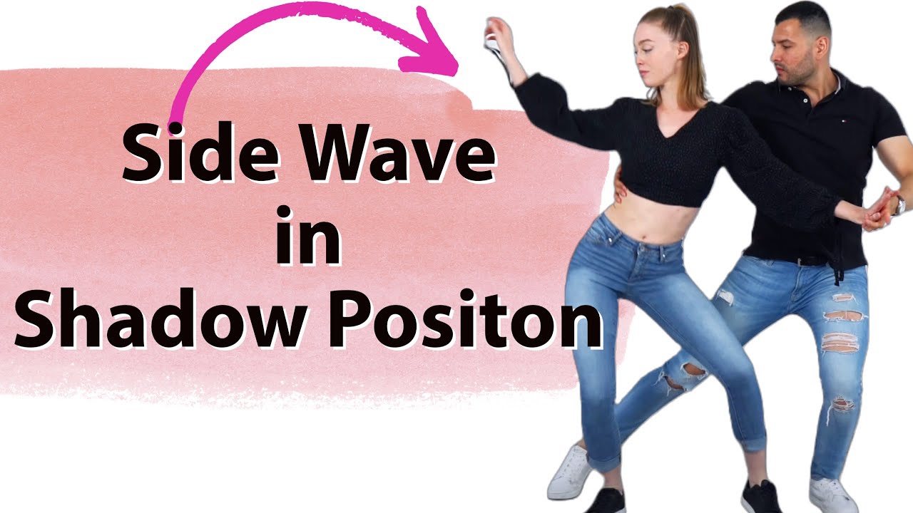 How To Side Wave In The Shadow Position | Bachata Sensual
