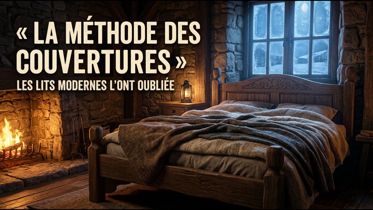 Cette astuce de couverture vieille de 200 ans bat tous les lits modernes — voici pourquoi.