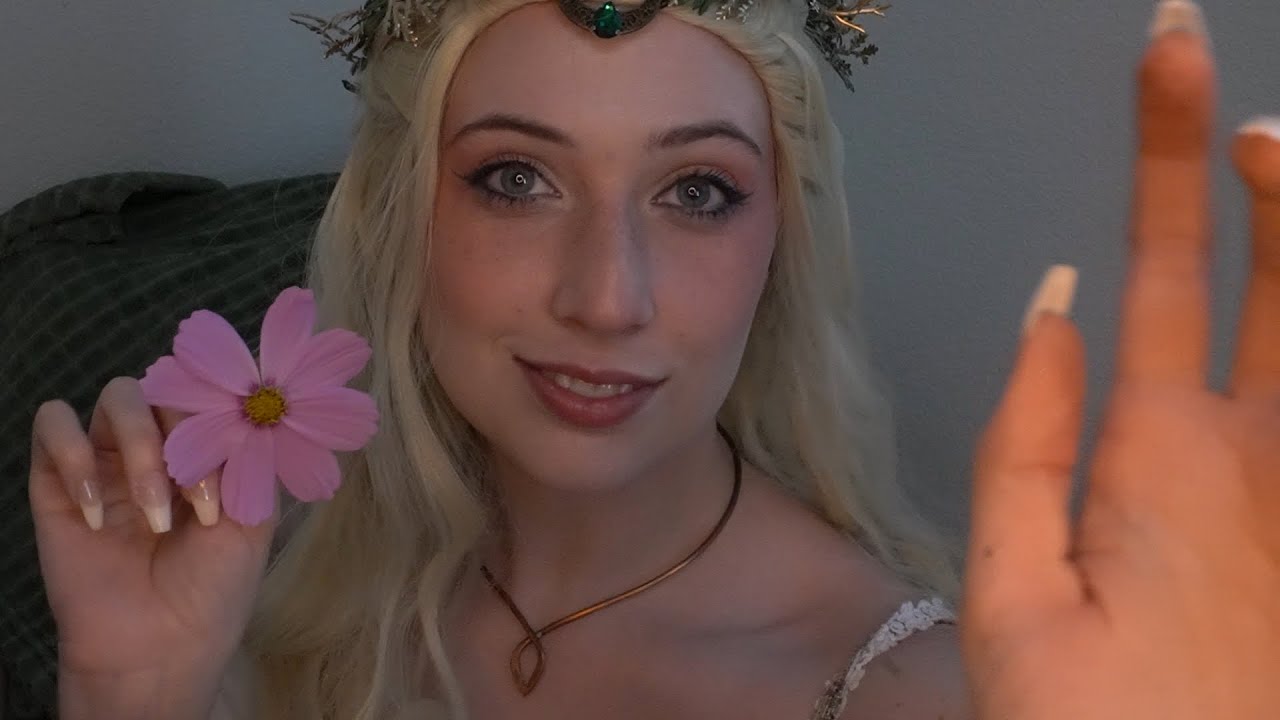 Princess Pampers You With Flowers  • ASMR Roleplay • Decorating you, Humming, Personal Attention