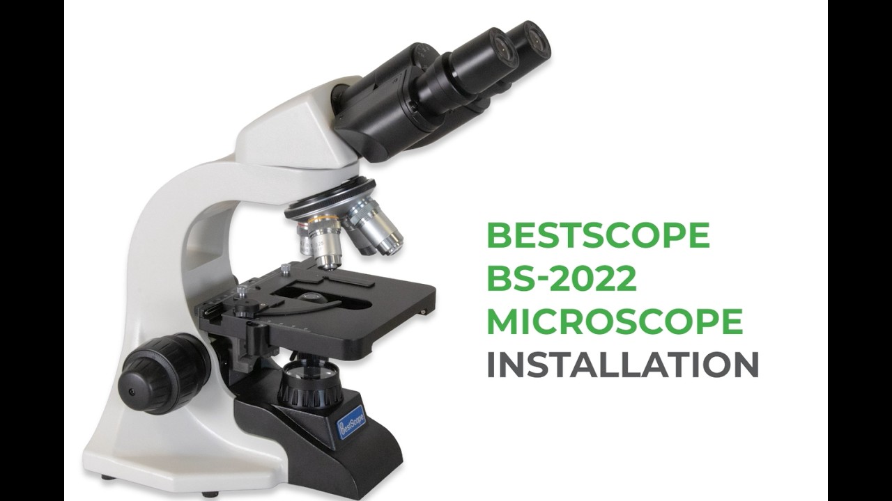 Installation of a BS 2022 Bestscope Microscope Video from Lasec®