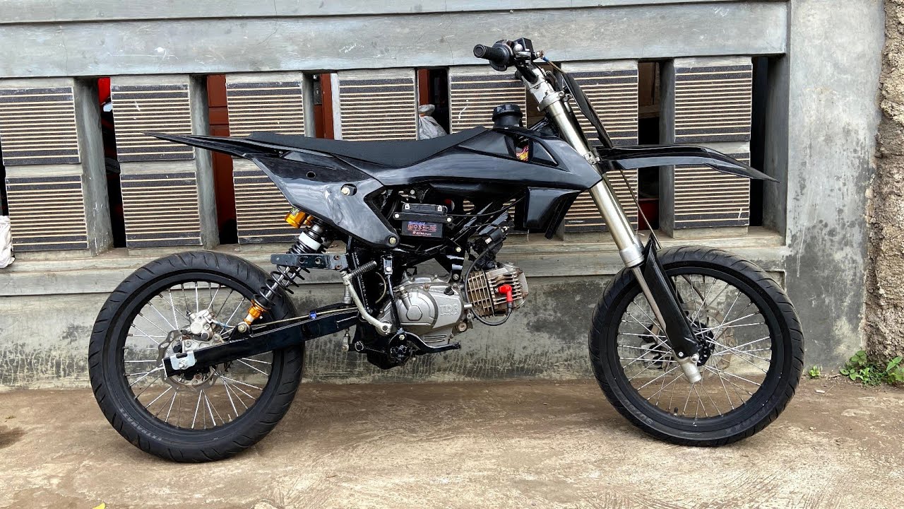 MESKIPUN RAKITAN GAK KALAH SAMA  PABRIKAN ‼️ BEBEK MODIF SUPERMOTO