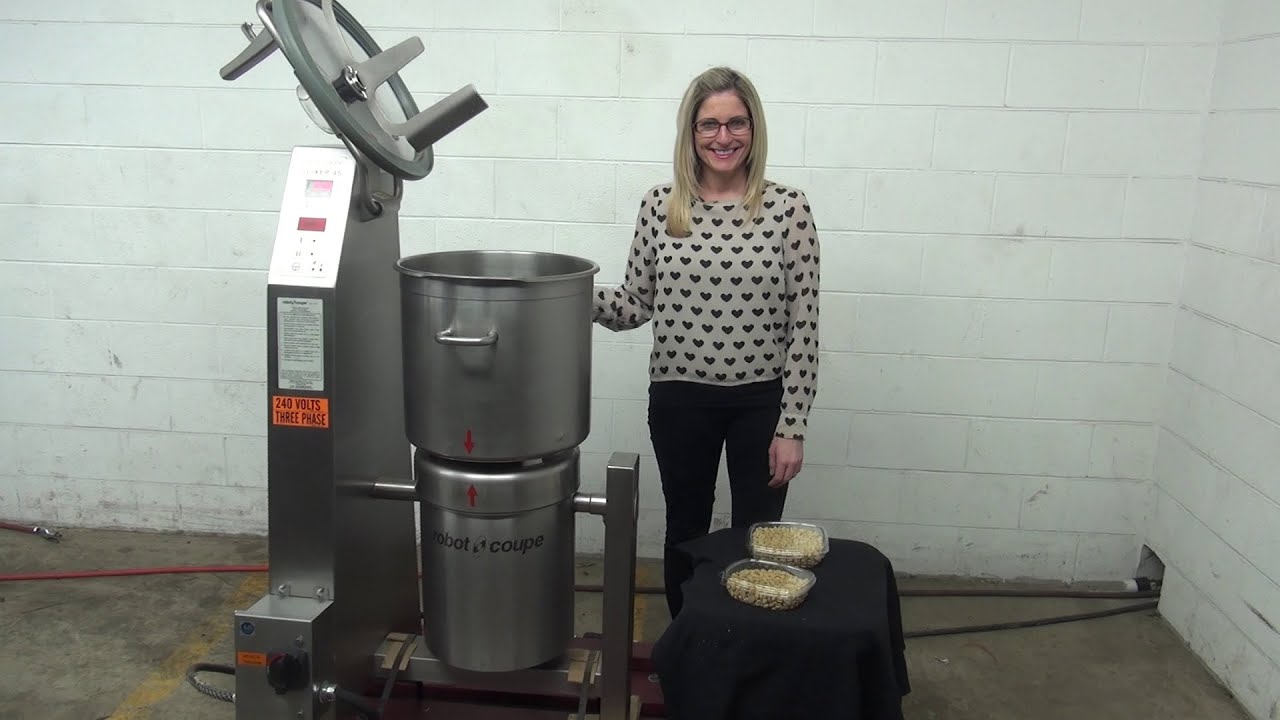 Robot Coupe Model Blixer 45 Stainless Steel Chopper/Mixer Demonstration