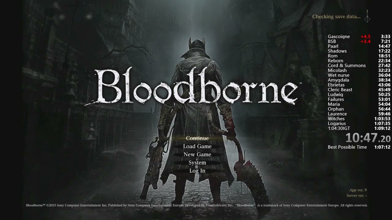 All bosses restricted 1:03:24 IGT (BB)