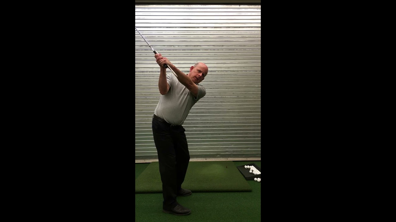 Golf Drills - Coat Hanger Drill for Lead Wrist