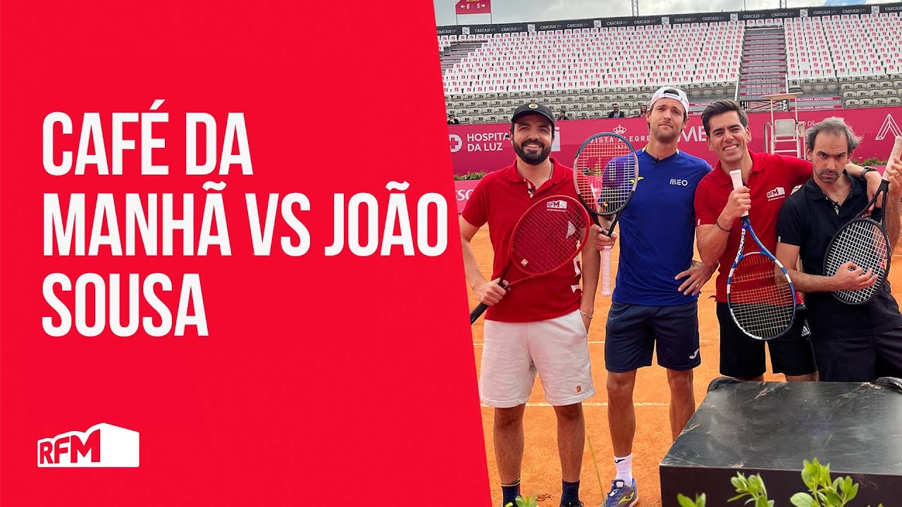 CAFÉ DA MANHÃ VS JOÃO SOUSA NO ESTORIL OPEN