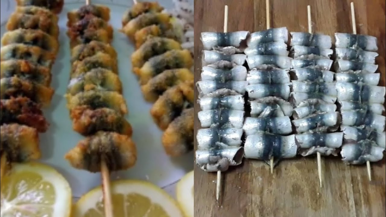 جديد سمك السردين🐟 قضبان سردين بشكل جديد و بتلات مكونات من التوابل على طريقتي و المذاق لا يقاوم😋👍
