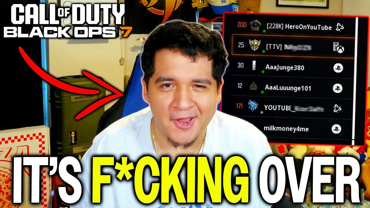 Пользователь MarkOfAHero снова был разоблачен в Call of Duty! (Black Ops 7)