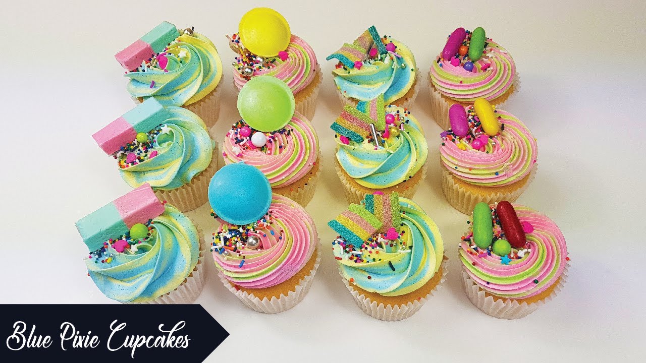 Easy Birthday Party Cupcakes | Tutorial