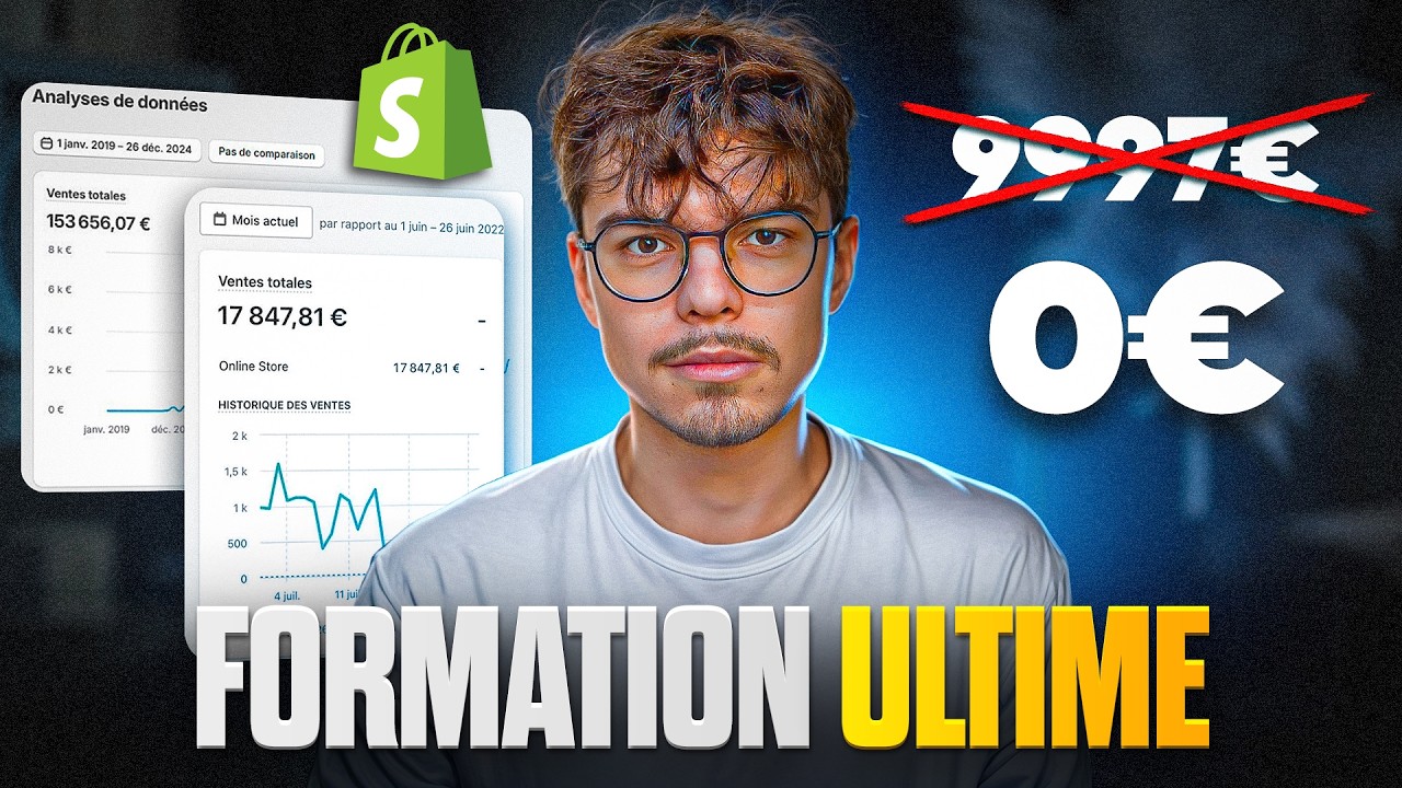 FORMATION GRATUITE : Comment d&eacute;marrer le DROPSHIPPING en 2026