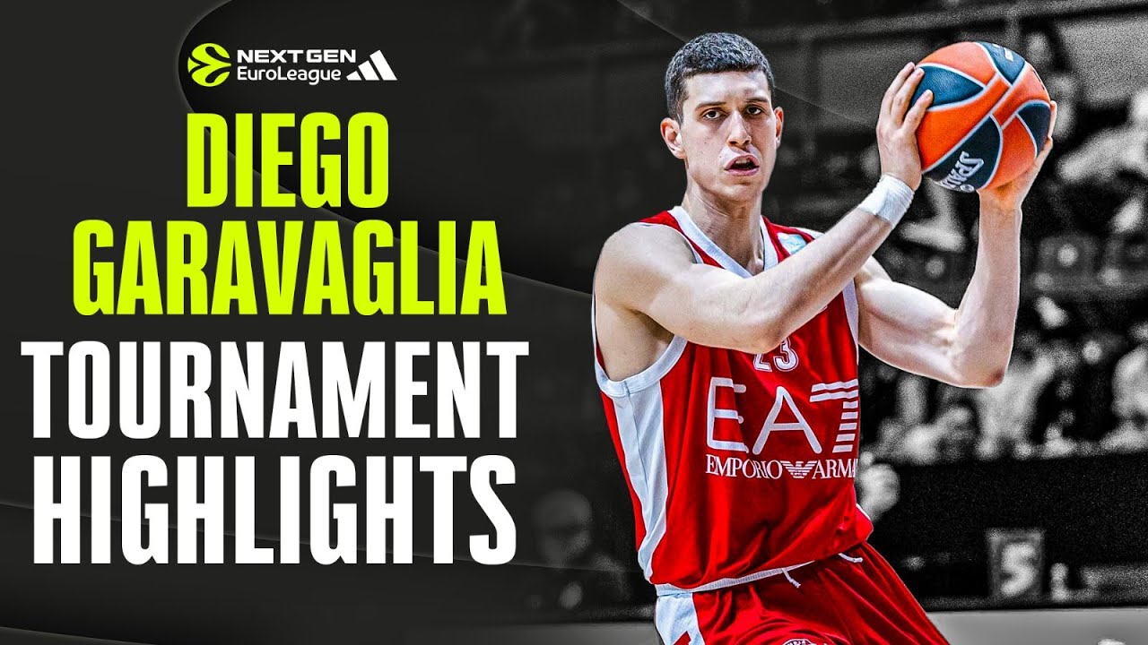 Diego Garavaglia TEAM highlights  | Adidas NextGen Euroleague - Belgrade Qualifier 2024-25