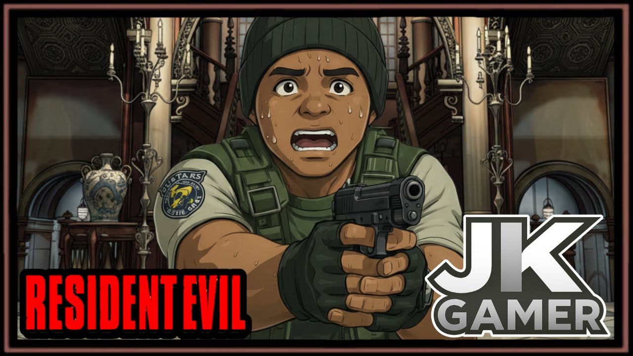 🔴RESIDENT EVIl 1 (PS1) - ATÉ ZERAR  CHRIS REDFIELD🔴