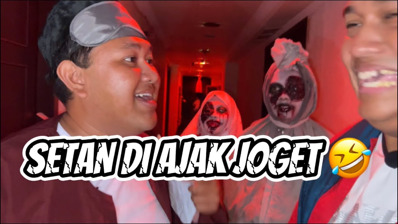PART 2 MASUK RUMAH HANTU, KENAPA SETANNYA PEGAWAI PIZZA