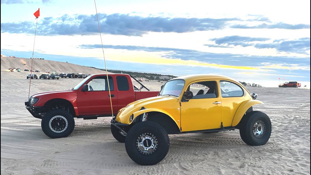 Wife's Baja Bug Applefest Silver Lake Sand Dunes 2025 and on Fresh Tensor Regulator 2
