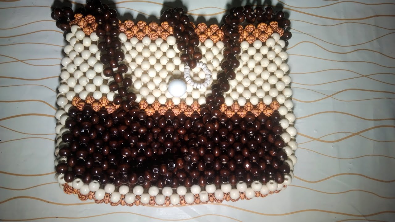 DIY Beads shoulder bag