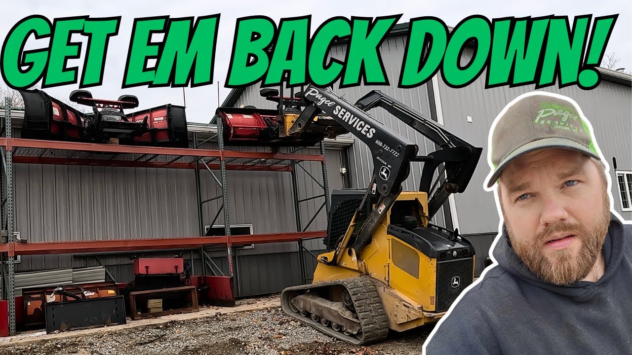 Installing Gravel Shed Pad + Snow Incoming!?
