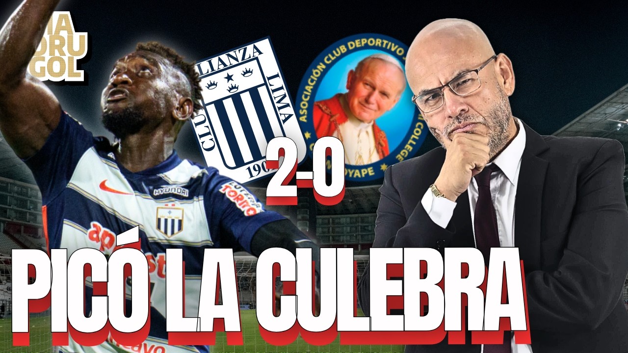 MADRUGOL CON MR PEET | PIC&Oacute; LA CULEBRA CASTILLO | ALIANZA LIMA 2 - 0 JUAN PABLO II COLLEGE | LIGA 1