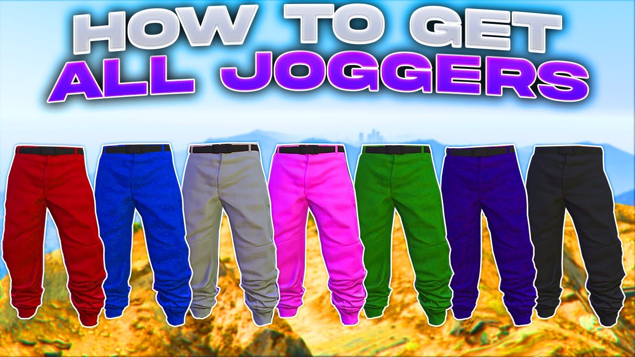 How To Get ALL The JOGGERS In GTA 5 Online (Colored Joggers Glitch)