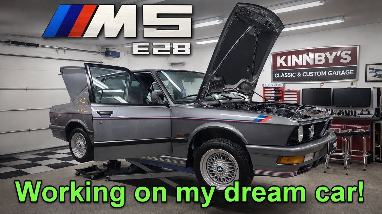 I ENDED UP WORKING ON A E28 M5