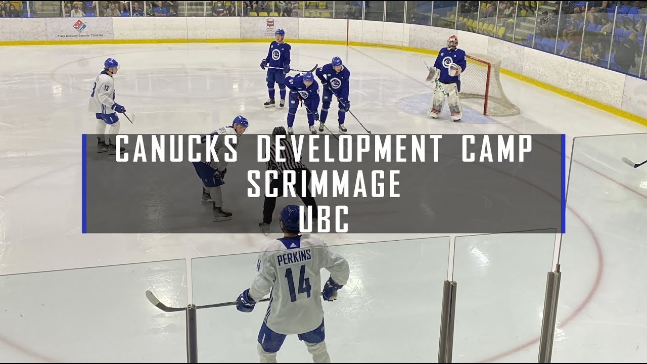 #Canucks Development Camp Scrimmage 2023