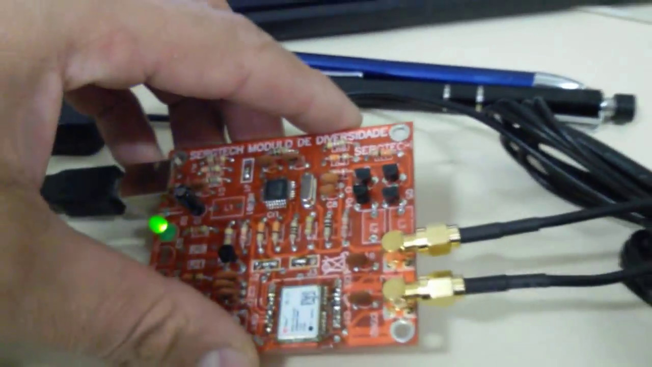 NOVO MODULO RECEPTOR DE GPS DE PRECIS&Atilde;O  -159dBm COM TECNOLOGIA PATENTEADA SERGTECH SERGTEC