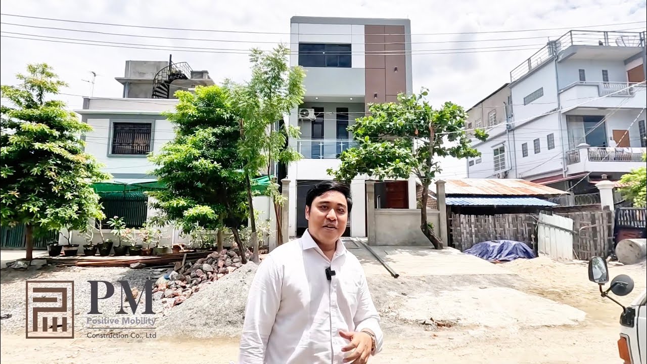 20’x60’ မြေပေါ်က ၃ ထပ် လူနေအဆောက်အဦး