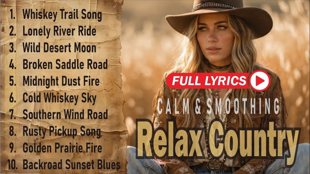 Country Music Top 40 Songs with lyrics | Road Trip Country Songs Collection