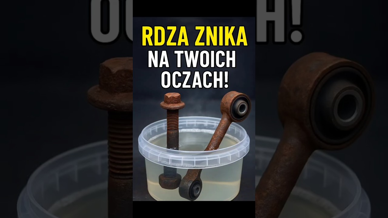 Rdza znika na Twoich oczach!