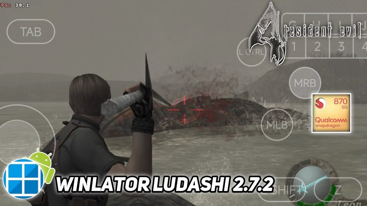 Winlator Ludashi 2.7.2 | Resident evil 4 | Snapdragon 870 | Poco F4