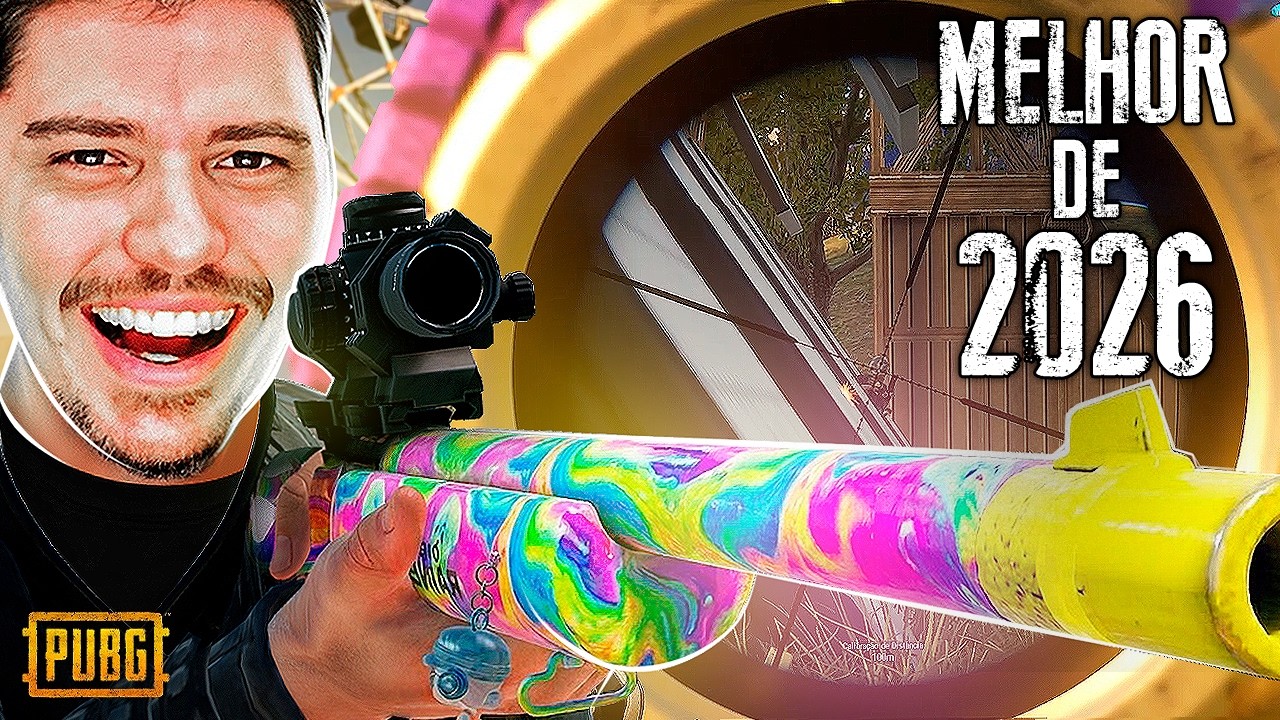 A MELHOR PARTIDA DE SNIPER DE 2026 NO PUBG!