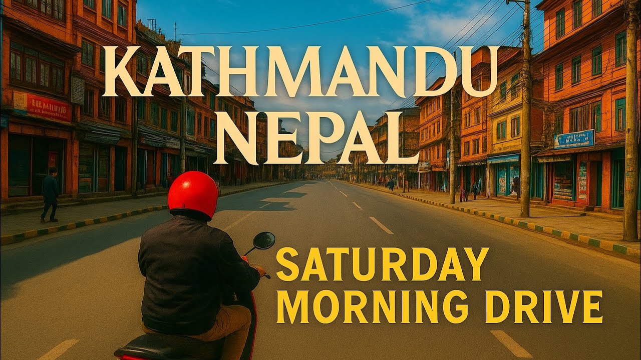 Peaceful Ride in Vibrant Kathmandu. #Beautiful streets of #nepal . #mustwatch #cinematic #balencity 
