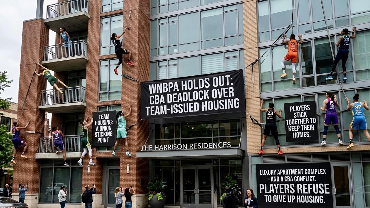 THE WNBPA DOESN’T WANT TO PAY THEIR OWN RENT. THE WNBA WANTS TO TURN A PROFIT. THIS IS A STANDSTILL