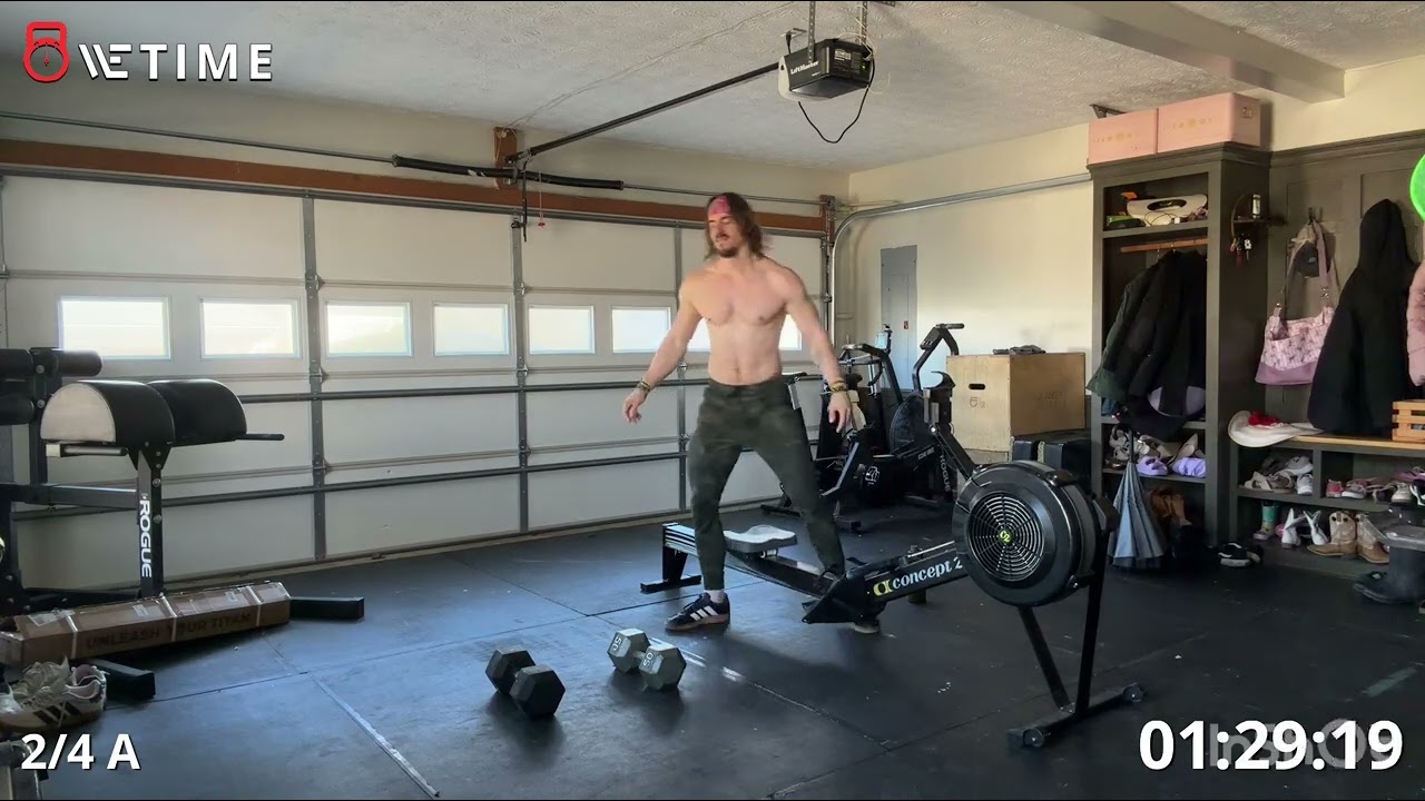 1/11/2026 - 2-2-2-3 Intervals - Rowing & Devils Press