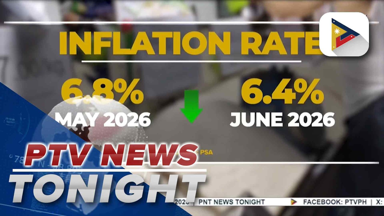 PSA: PH inflation rate eases to 6.4% in June
