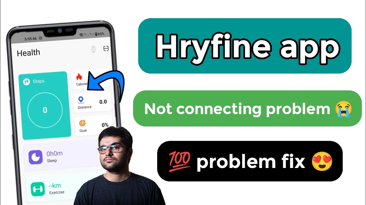hryfine app not connecting problem