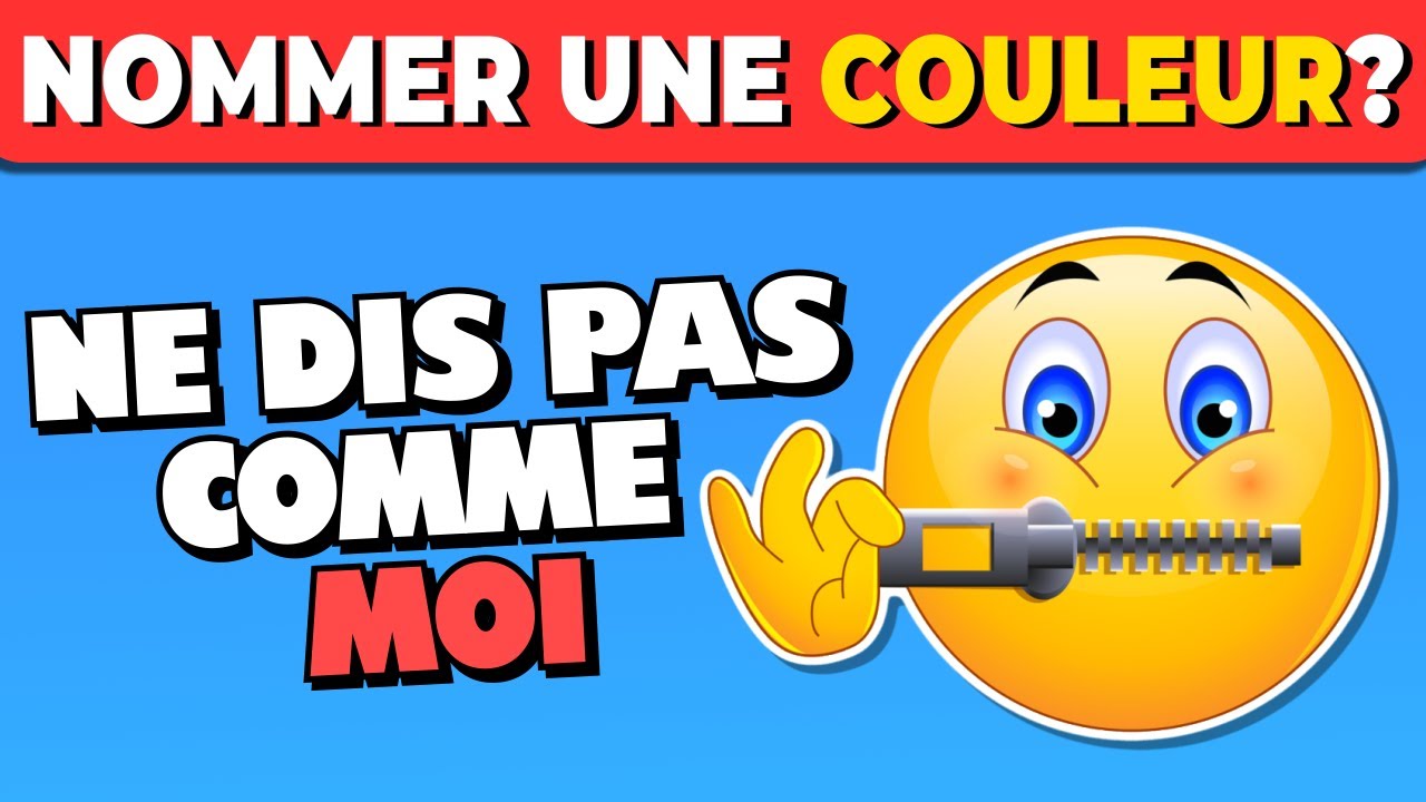 &Eacute;vite de Dire la m&ecirc;me chose Que Moi 🎮 M&eacute;ga D&eacute;fi