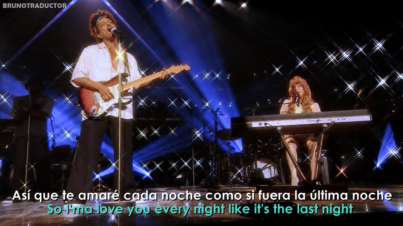 Lady Gaga, Bruno Mars - Die With A Smile // Lyrics + Espa&ntilde;ol // Live in Las Vegas