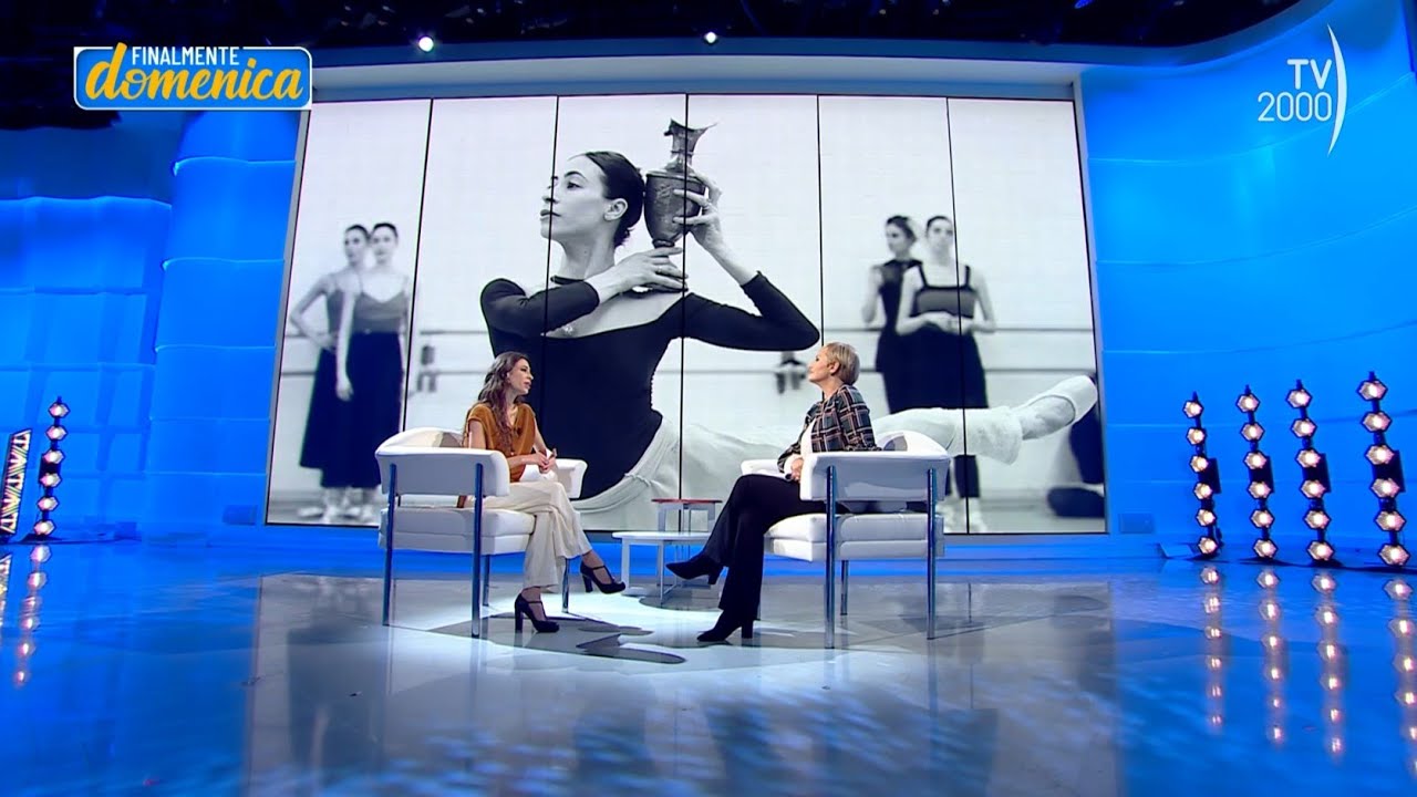 Finalmente domenica (TV2000), 26 marzo 2023 - Rebecca Bianchi, Prima ballerina del Teatro dell’Opera
