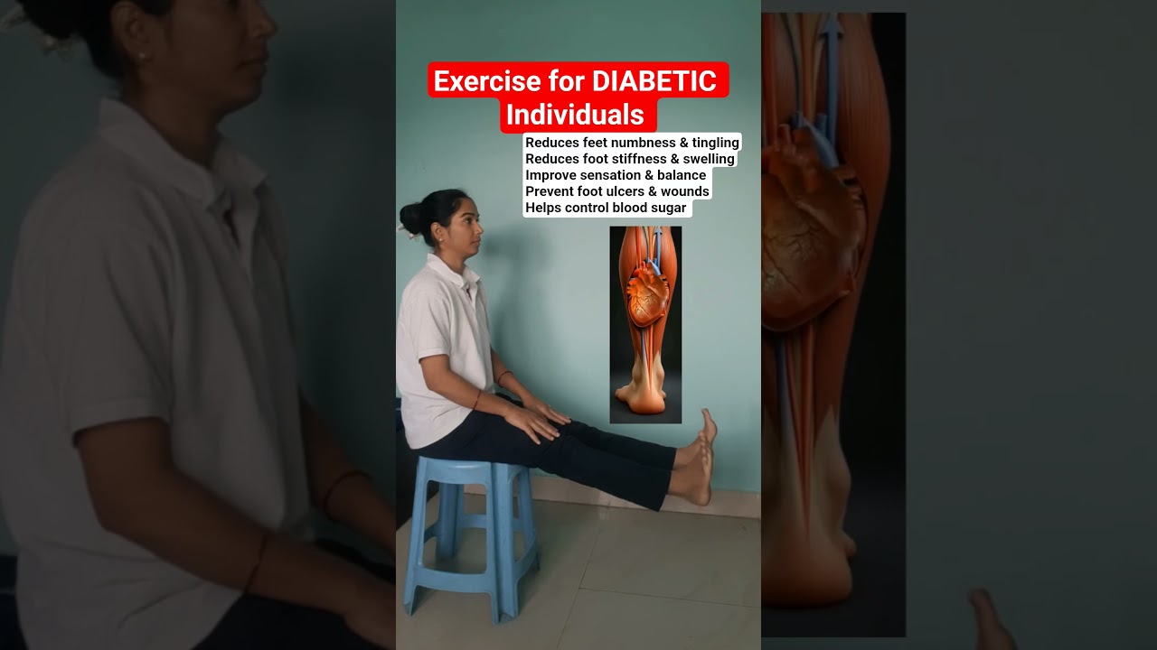 ✅Exercise for Diabetic Foot Numbness 