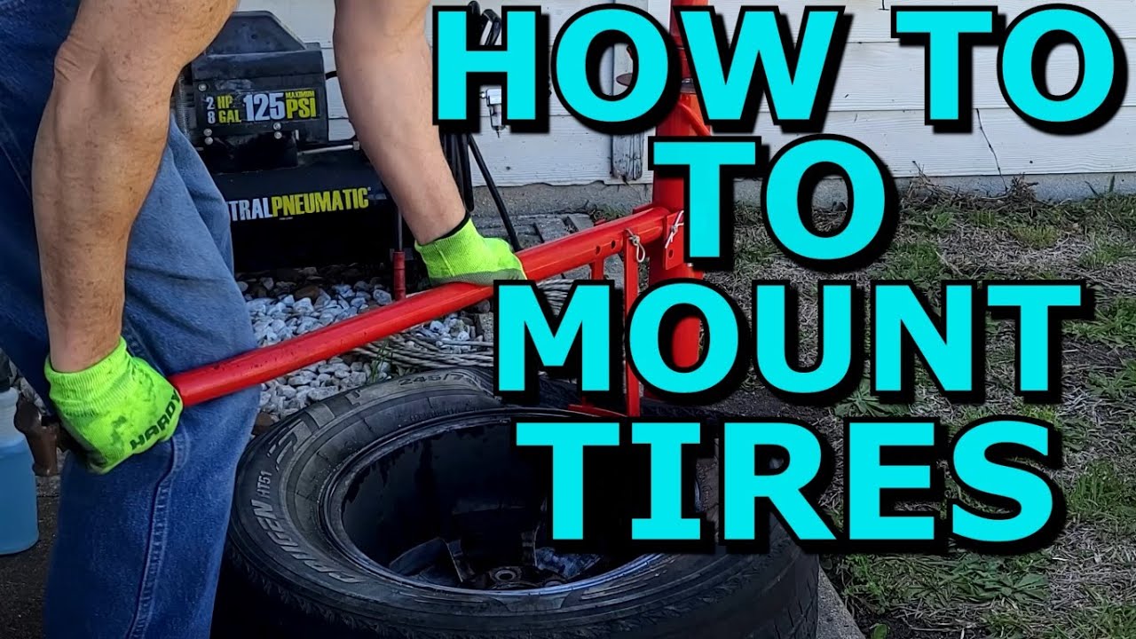 How To Mount Tires On A Car Rim