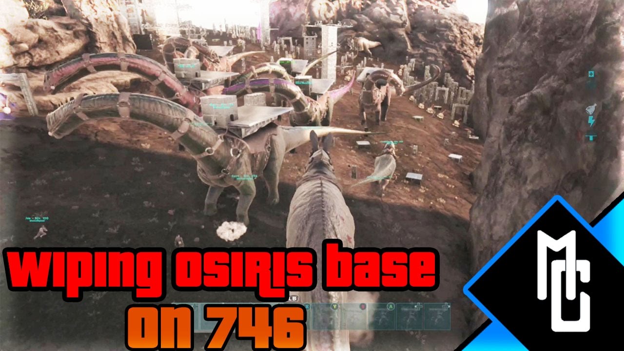 ARK Official server : wiping main osiris base on 746 [ Alliance FRENCHTOUCH ]
