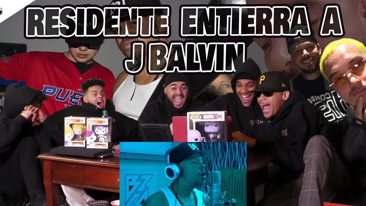 RESIDENTE | BZRP #49 J BALVIN ES RACISTA?! 😱 (REACCION#8) OVELTIME TV