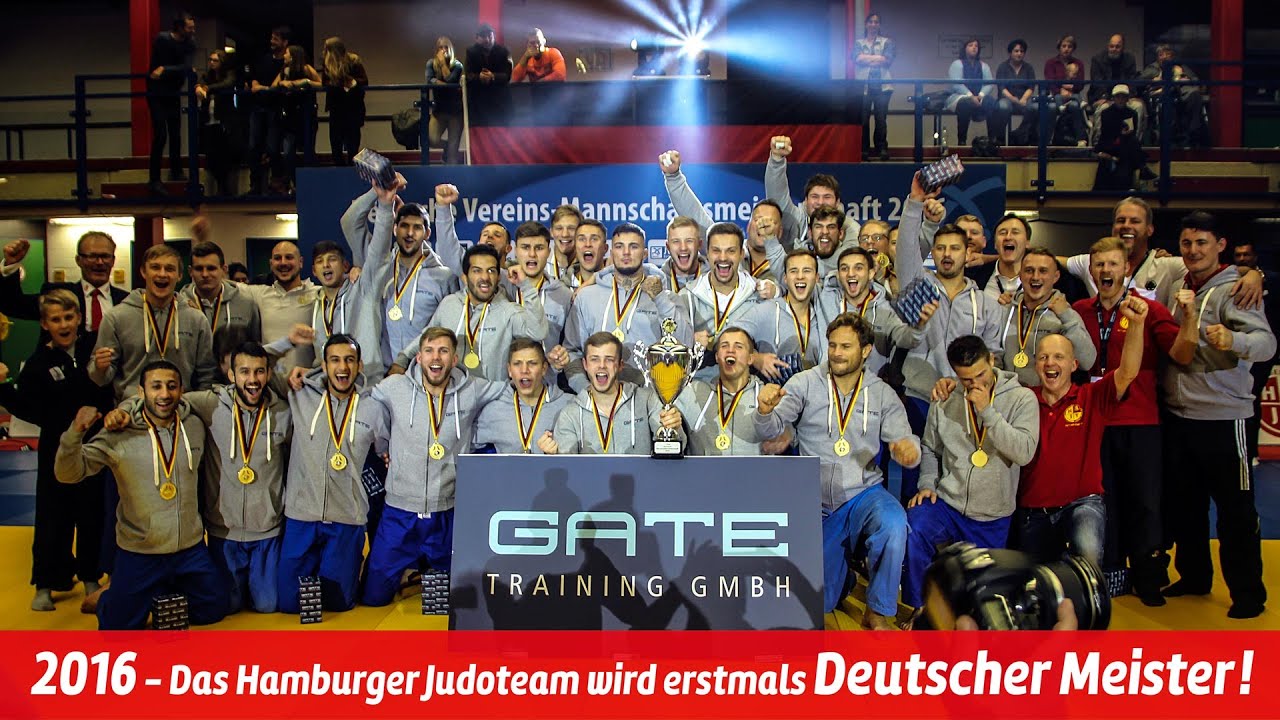 Judo-Bundesliga - das Hamburger Judo Team wird 2016 erstmals Deutscher Meister!