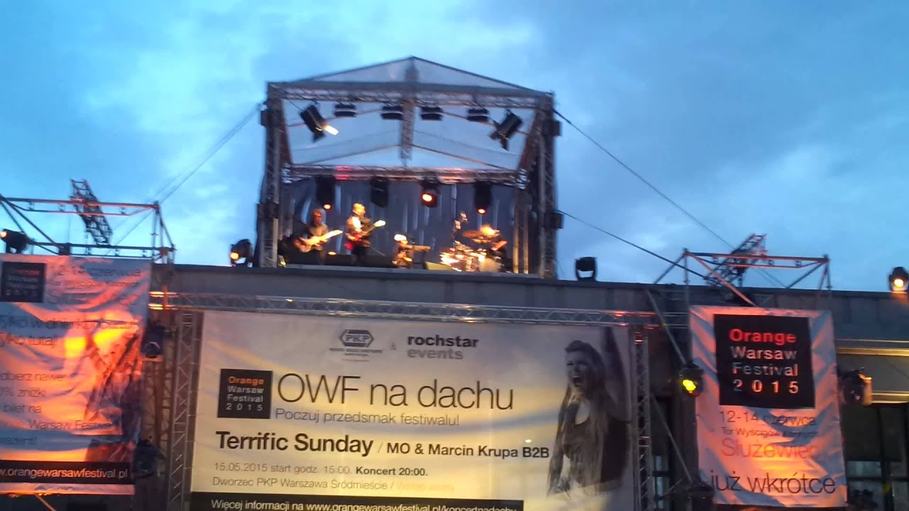 Terrific sunday - In my arms / dach PKP Warszawa Śr&oacute;dmieście - 15.05.2015