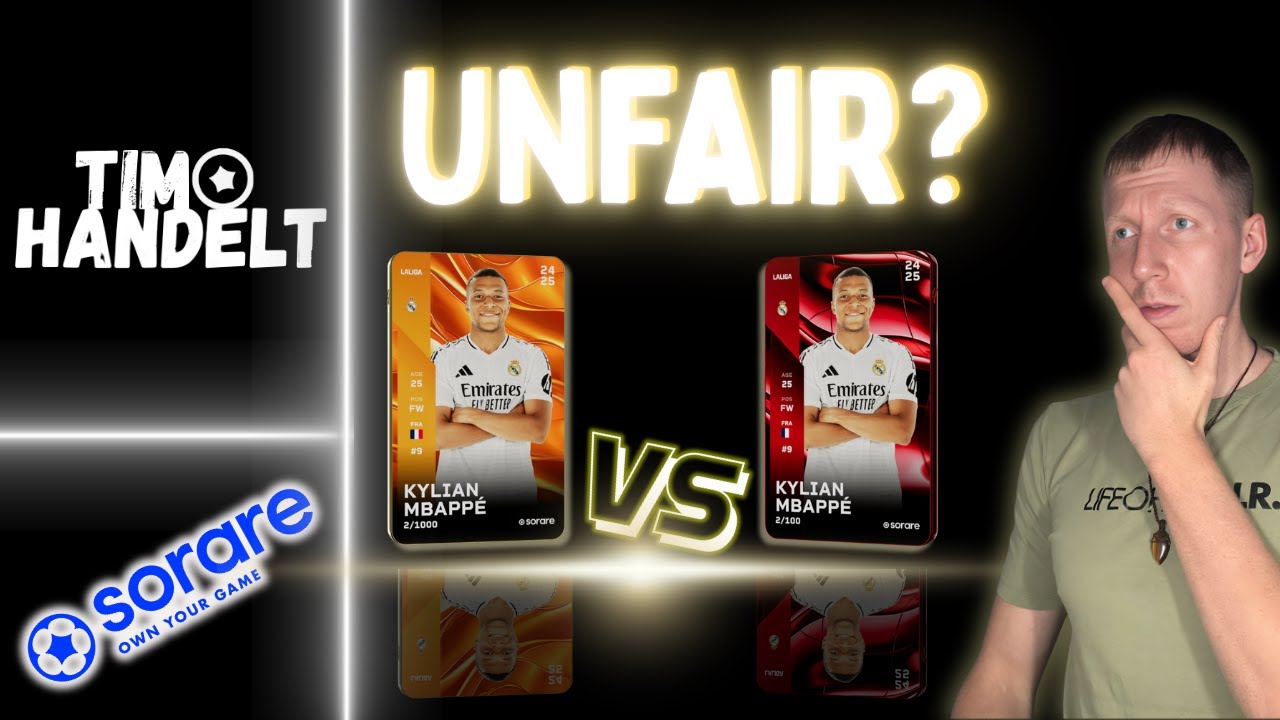 Sorare: Ist der Preispool unfair? Trotzdem endlich wieder eine Karte gedruckt!