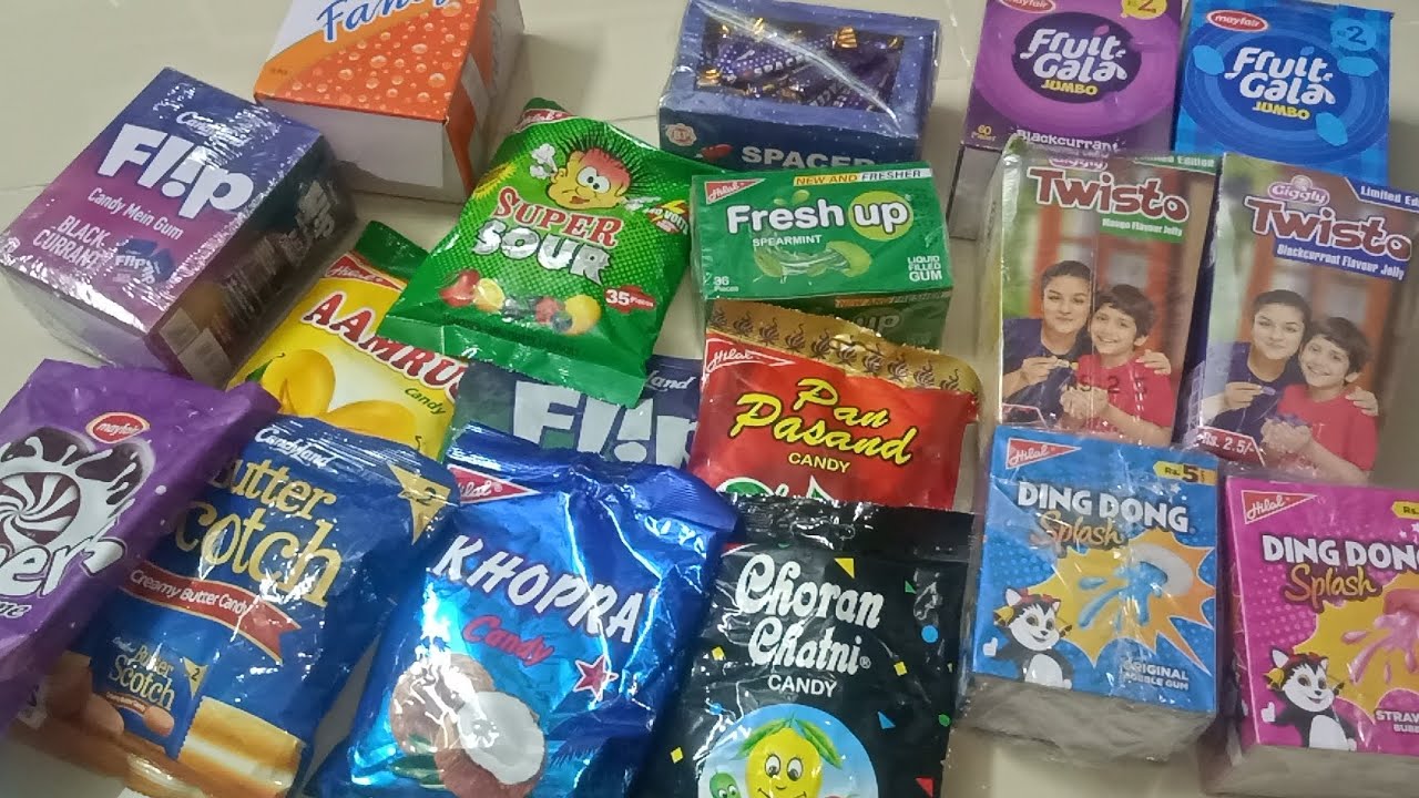 Lots of Candies Unboxing Asmr| Some lots of candyasmr