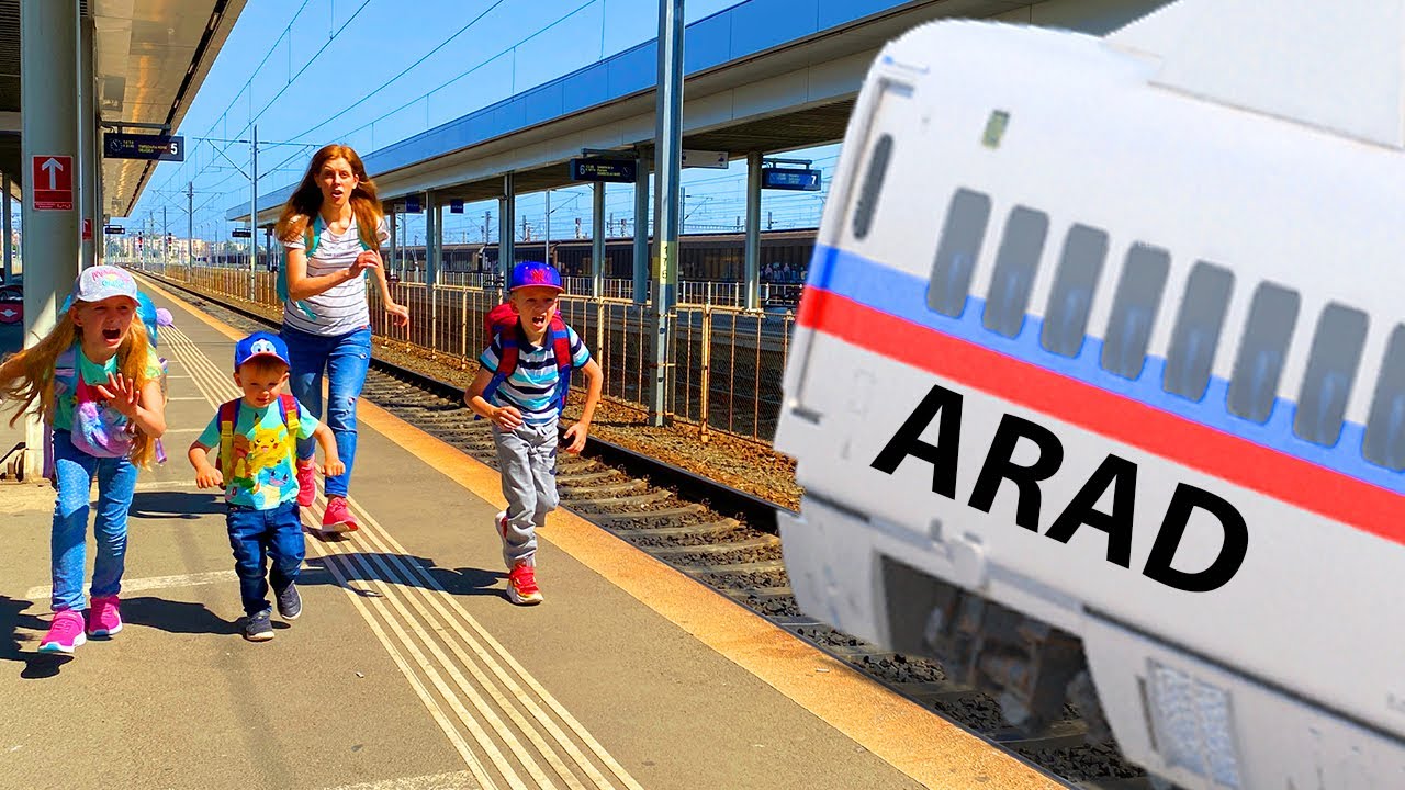 🚂 AM pierdut TRENUL ❓ Mergem la ARAD 😃