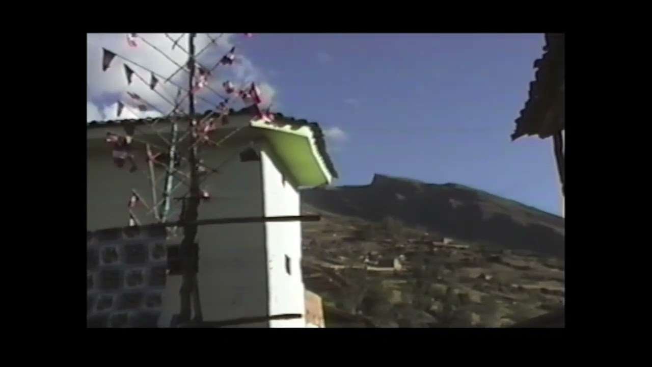 Lucho Remigio (Loco Lucho) en Rapayan agosto 1993
